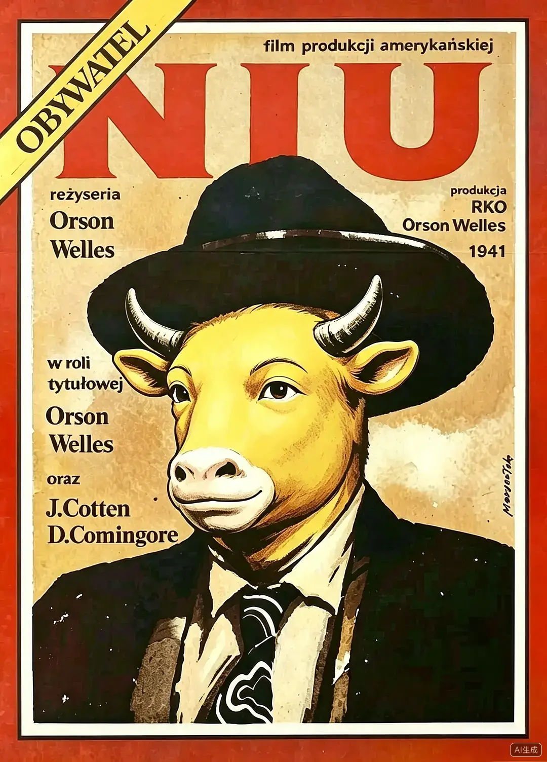 Create any Niu Lai style image — not just a poster.