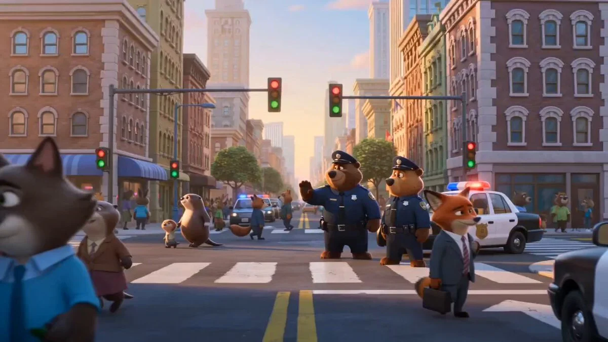 Detailed cinematic animated video