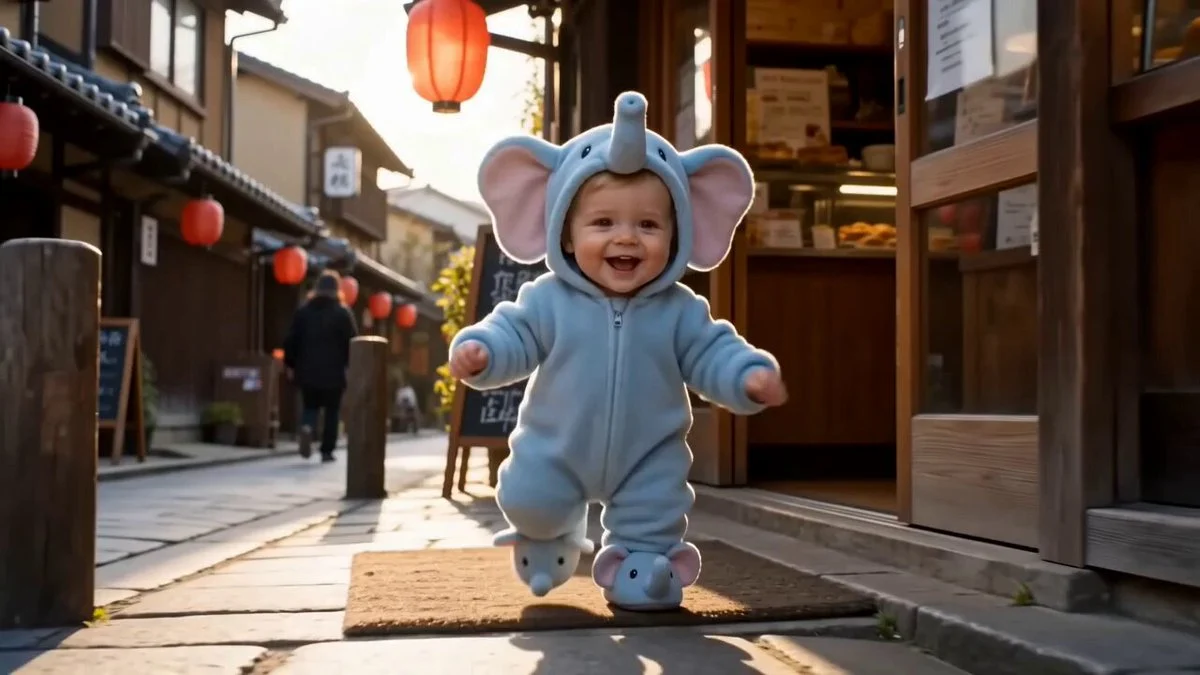 Heartwarming golden-hour cinematic video