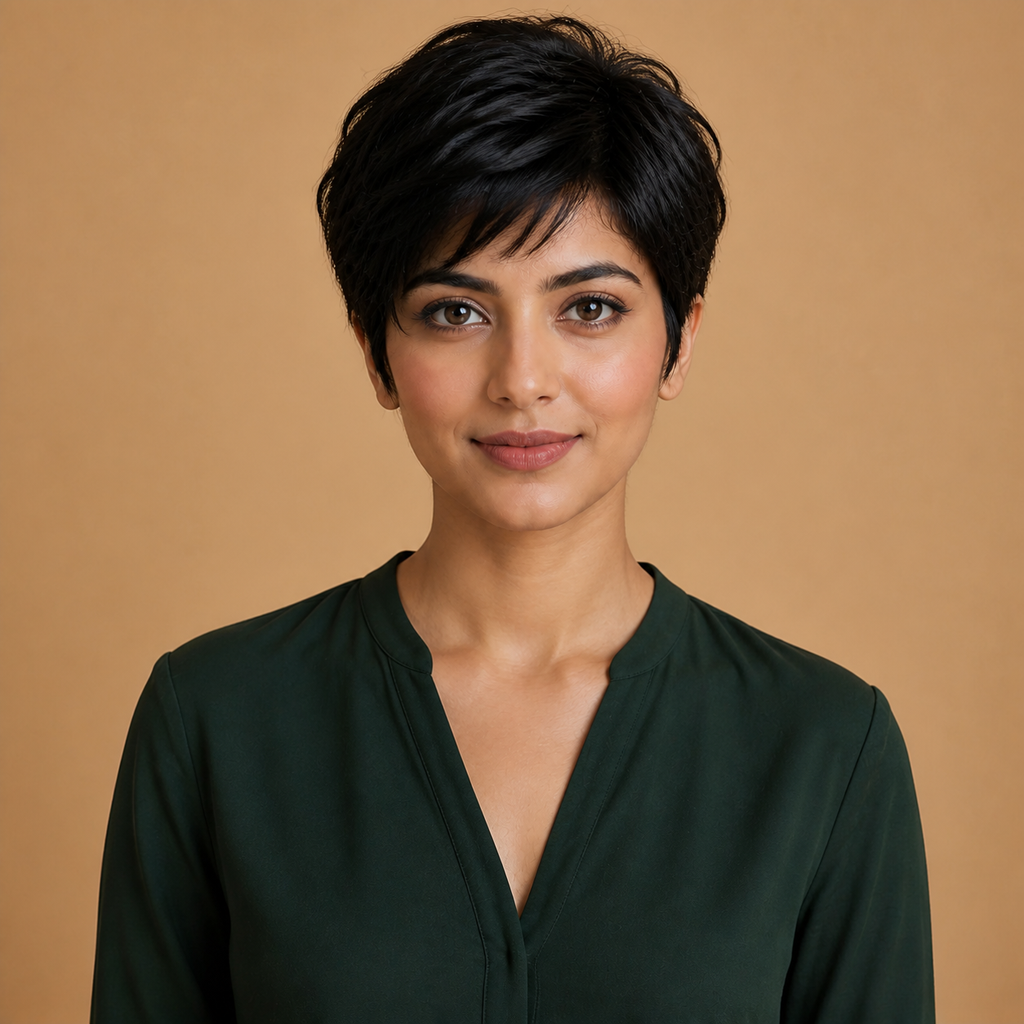 An original hairstyle beside a new modern cut.